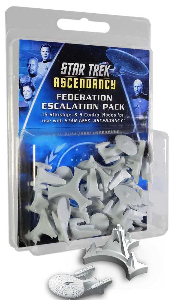 Star Trek Ascendancy: Federation Escalation (Ship) Pack  (2-4) board game collectible - Main Image 2