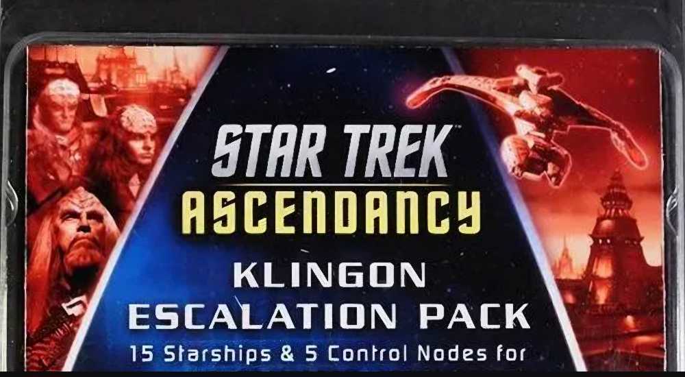 Star Trek Ascendancy: Klingon Escalation (Sjp) Pack  (2-4) board game collectible - Main Image 3