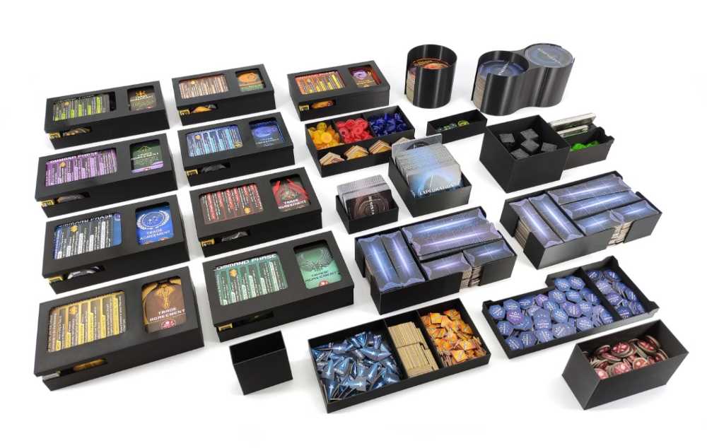 Star Trek Ascendancy: Nifty Organizer Insert  (2-4) board game collectible - Main Image 2