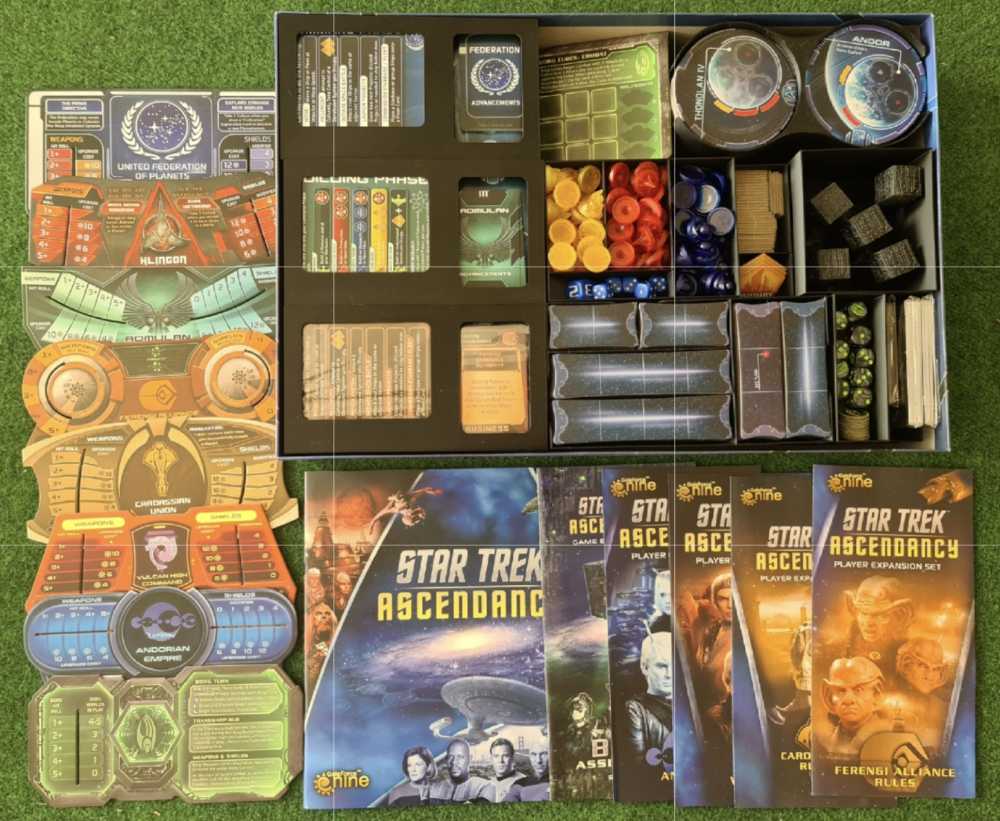Star Trek Ascendancy: Nifty Organizer Insert  (2-4) board game collectible - Main Image 4