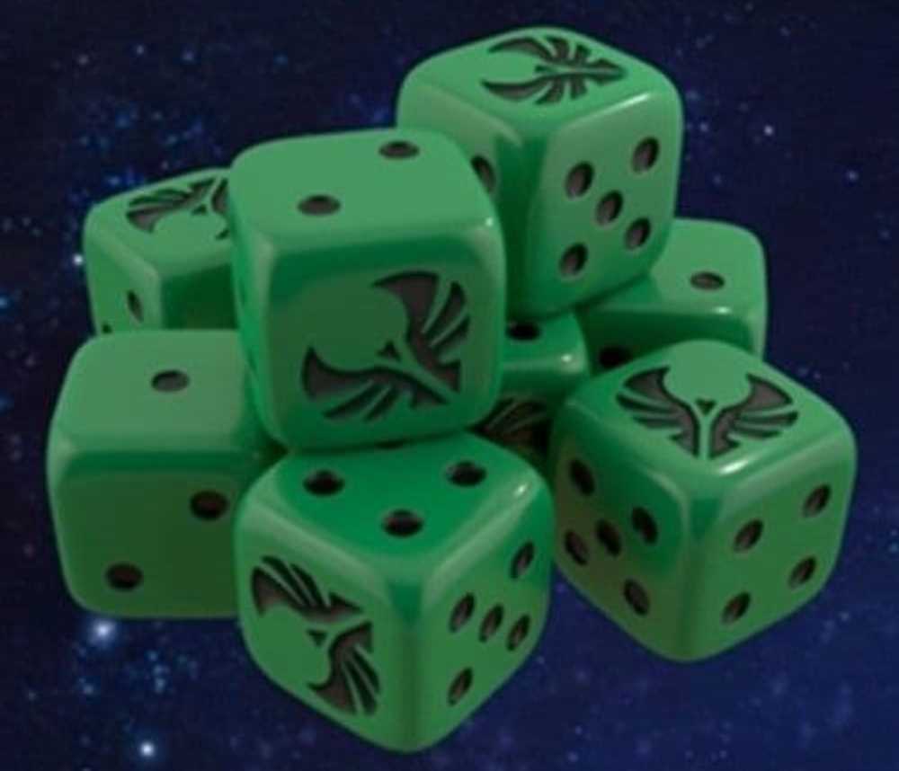 Star Trek Ascendancy: Romulan Dice (×9) Pack  (2-4) board game collectible - Main Image 2