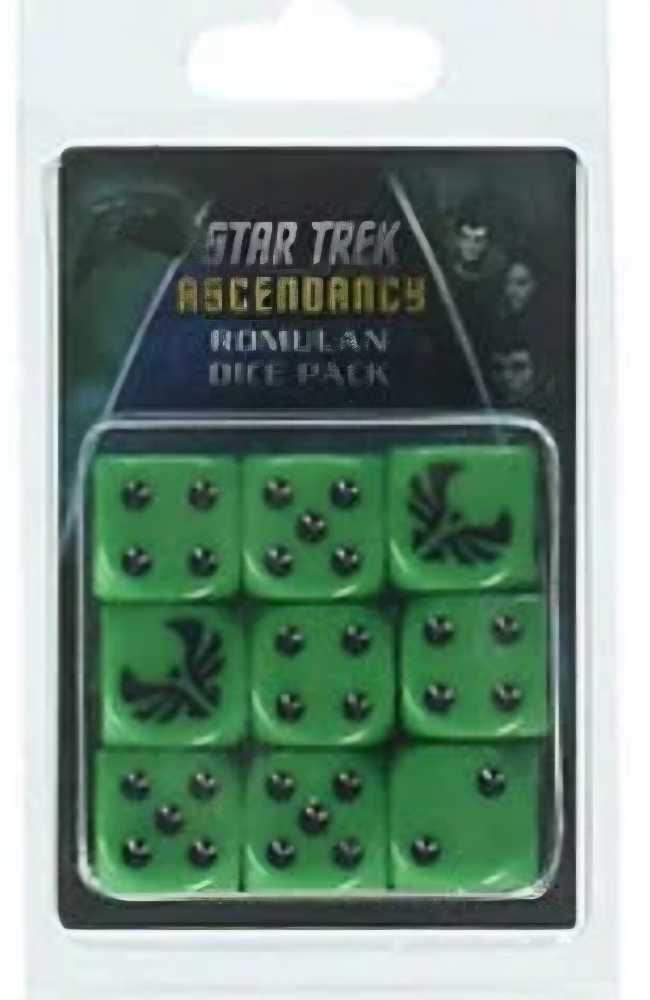 Star Trek Ascendancy: Romulan Dice (×9) Pack  (2-4) board game collectible - Main Image 3