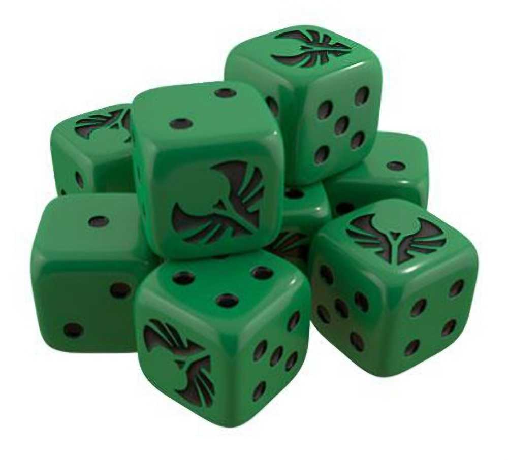 Star Trek Ascendancy: Romulan Dice (×9) Pack  (2-4) board game collectible - Main Image 4