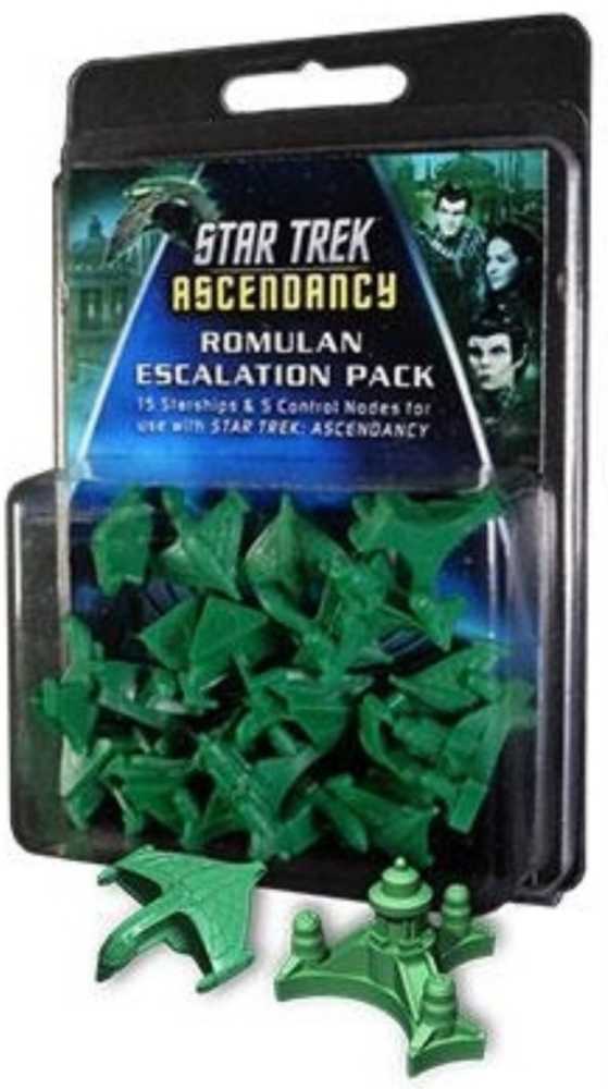 Star Trek Ascendancy: Romulan Escalation (Ship) Pack  (2-4) board game collectible - Main Image 2