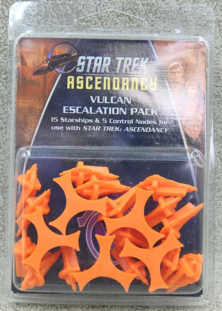 Star Trek Ascendancy: Vulcan Escalation (Ship) Pack  (2-4) board game collectible - Main Image 2