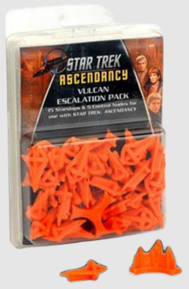 Star Trek Ascendancy: Vulcan Escalation (Ship) Pack  (2-4) board game collectible - Main Image 3