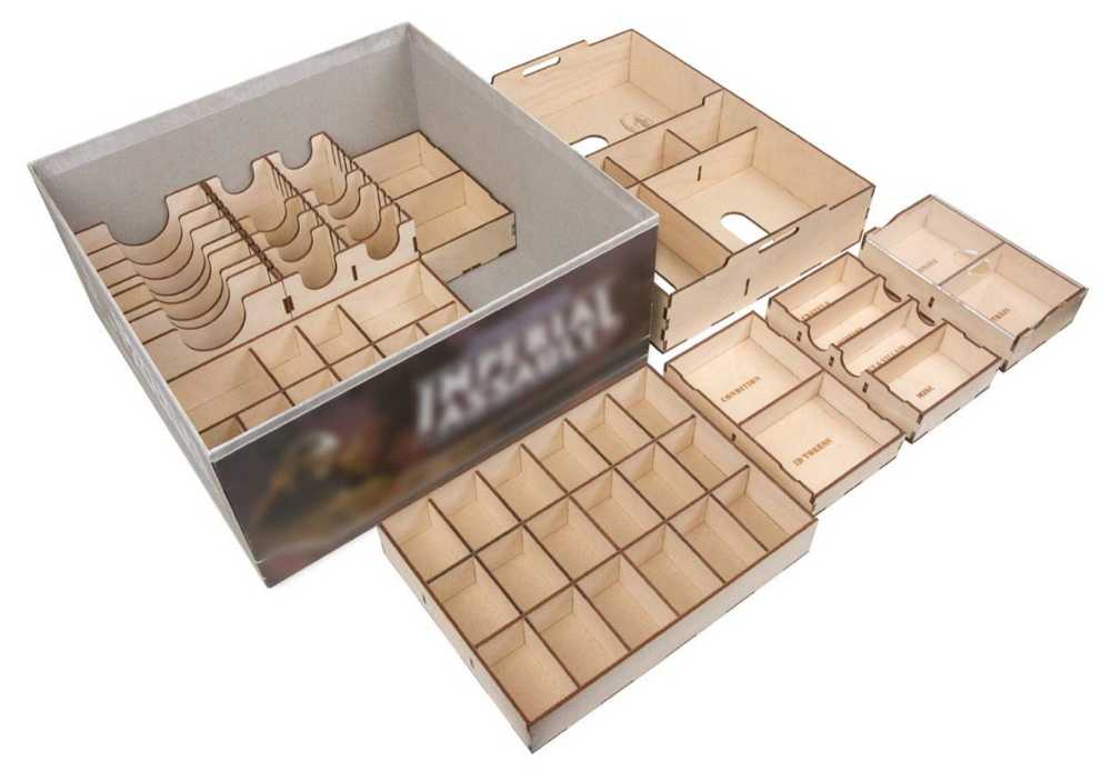 Star Wars - Imperial Assault: Broken Token Organizer  (2-5) board game collectible - Main Image 2