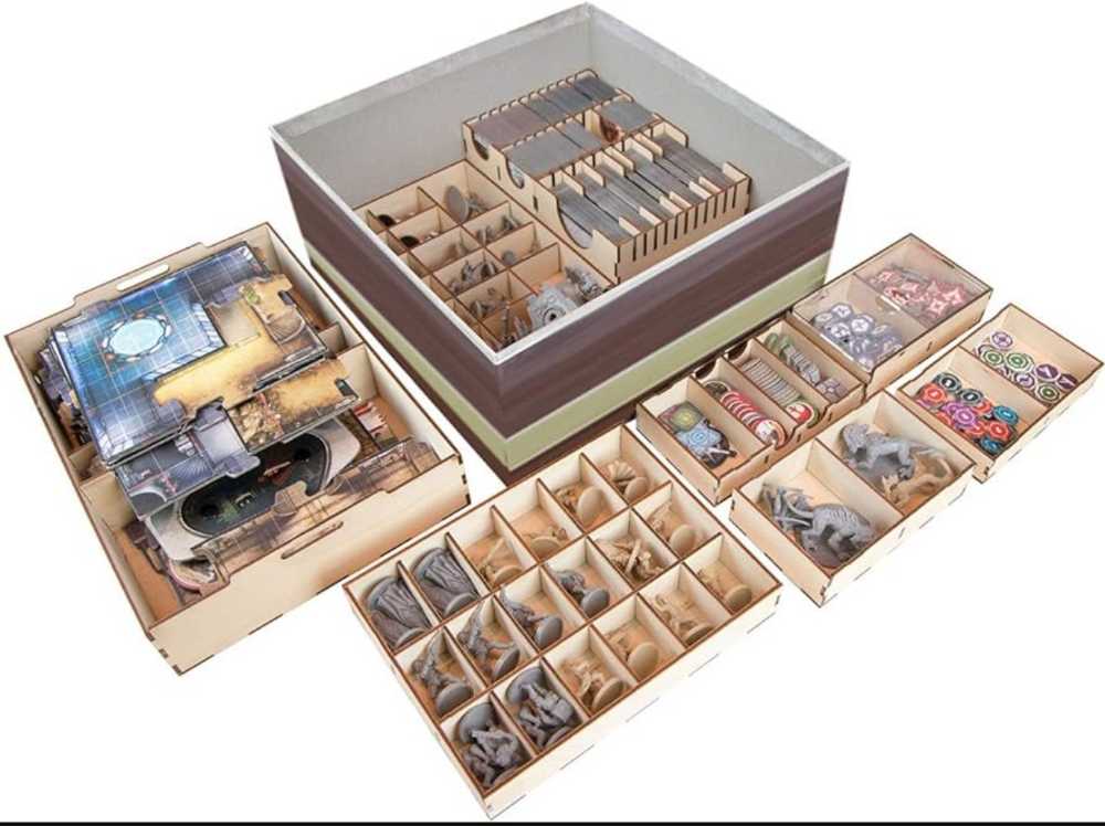 Star Wars - Imperial Assault: Broken Token Organizer  (2-5) board game collectible - Main Image 3