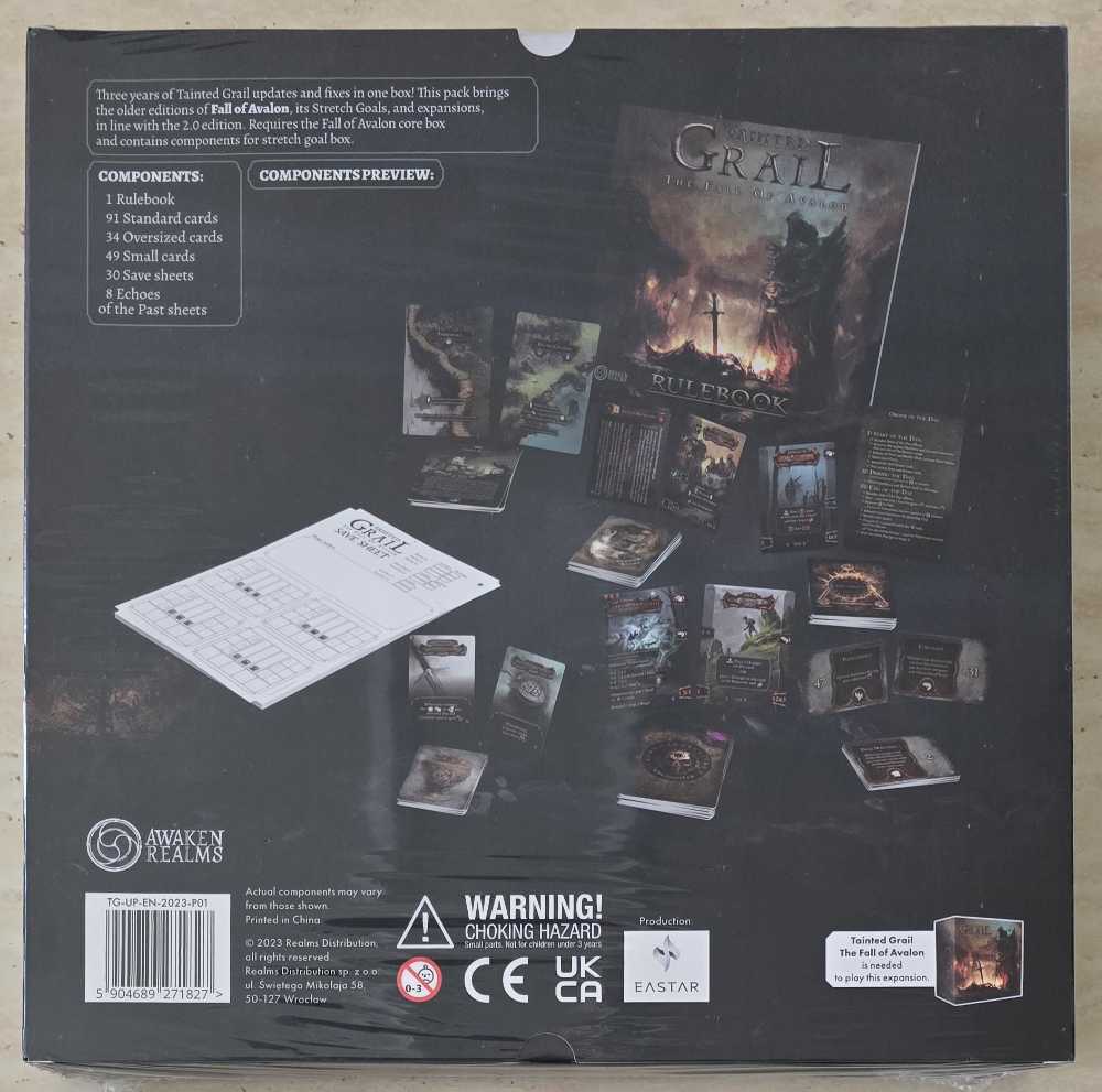 Tainted Grail: GF - Update Pack 2.0  (1-4) board game collectible [Barcode 5904689271827] - Main Image 3