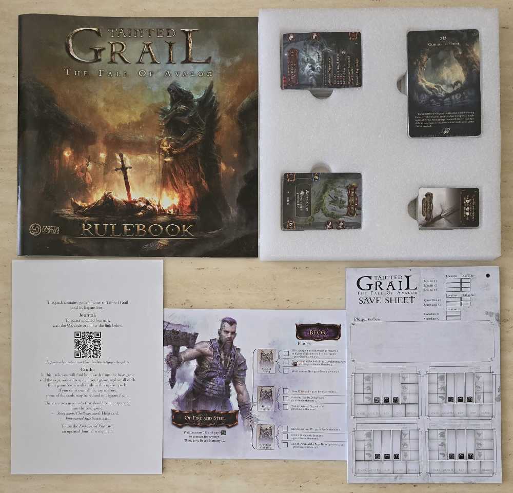 Tainted Grail: GF - Update Pack 2.0  (1-4) board game collectible [Barcode 5904689271827] - Main Image 4