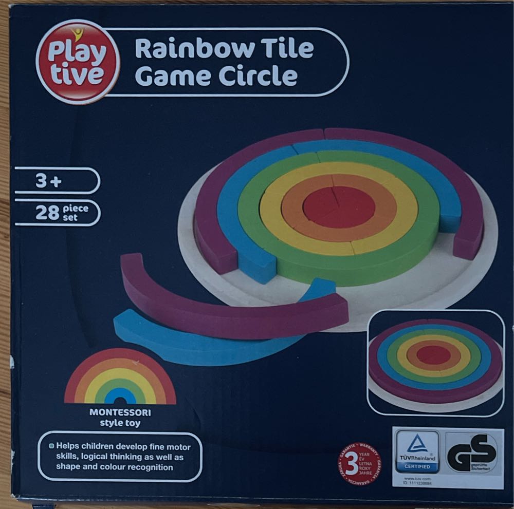 Rainbow Tile Game Circle  (1) board game collectible [Barcode 4055332026682] - Main Image 2