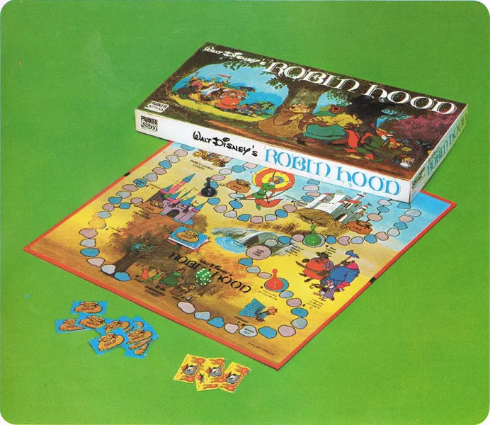 Walt Disney Robin Hood Game  (2-4) board game collectible - Main Image 2