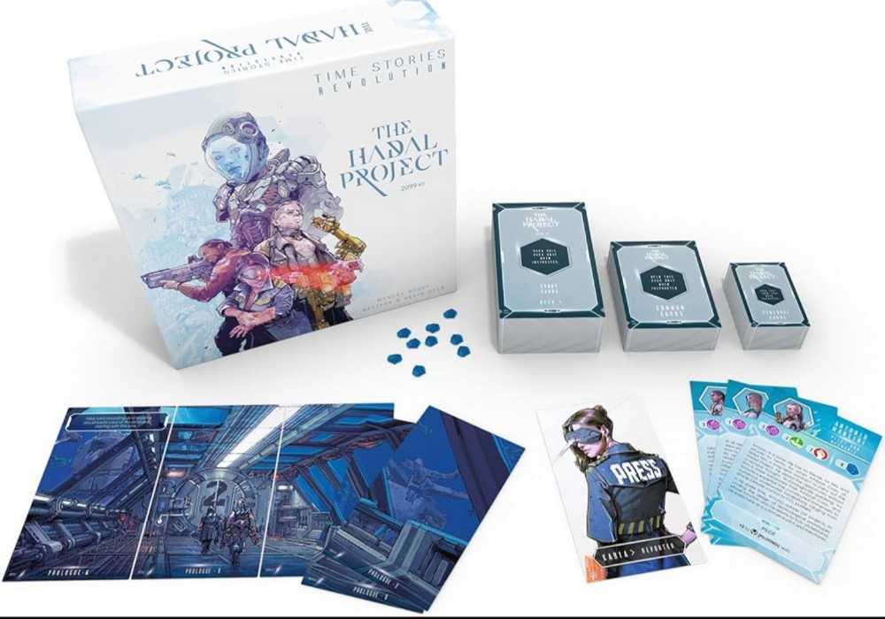 T.I.M.E Stories Revolution: The Hadal Project  (1-4) board game collectible - Main Image 2