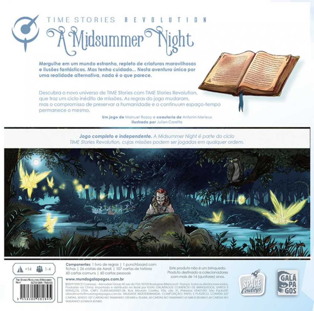 T.I.M.E Stories Revolution: A Midsummer Night  (1-4) board game collectible - Main Image 2