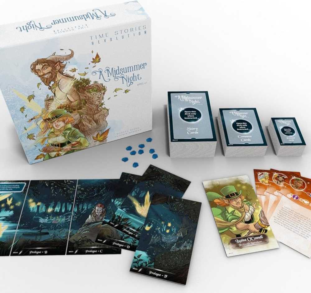 T.I.M.E Stories Revolution: A Midsummer Night  (1-4) board game collectible - Main Image 3
