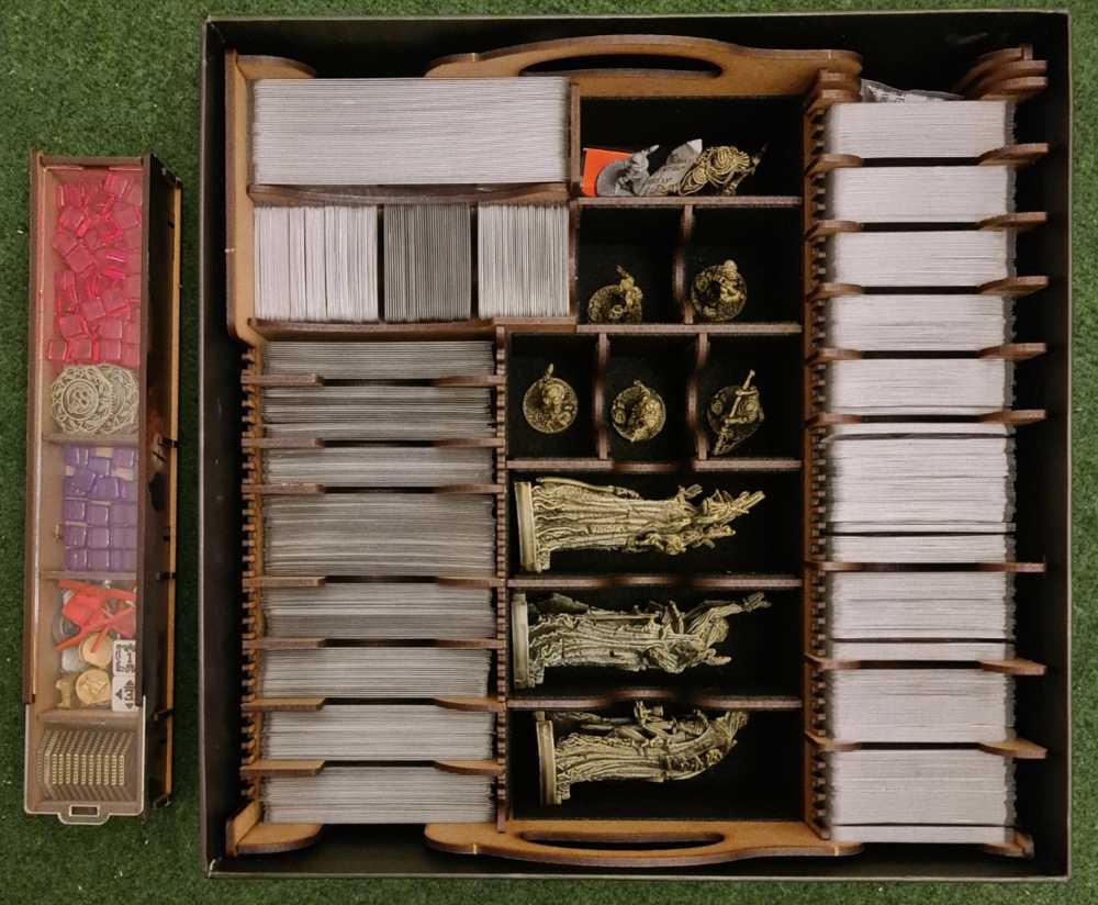 Tainted Grail: UV Print e-Raptor Wooden Insert  (1-4) board game collectible - Main Image 4