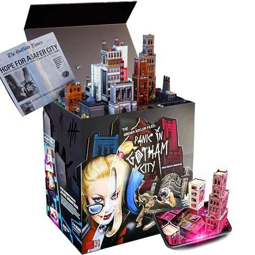 Arkham Asylum Files: Panic In Gotham City  board game collectible [Barcode 850040063004] - Main Image 1