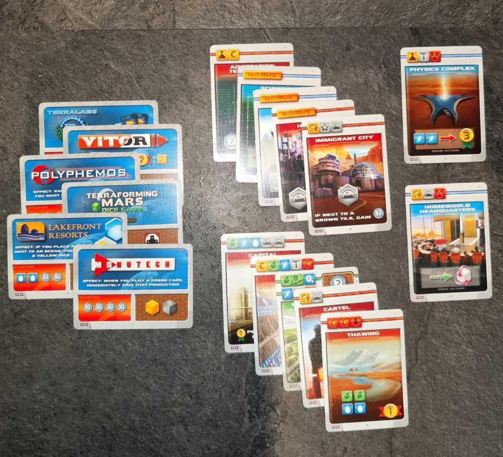 Terraforming Mars: The Dice Game - Promos  (1-4) board game collectible - Main Image 2