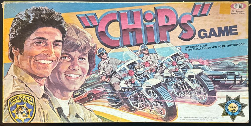 CHiPs  board game collectible - Main Image 1