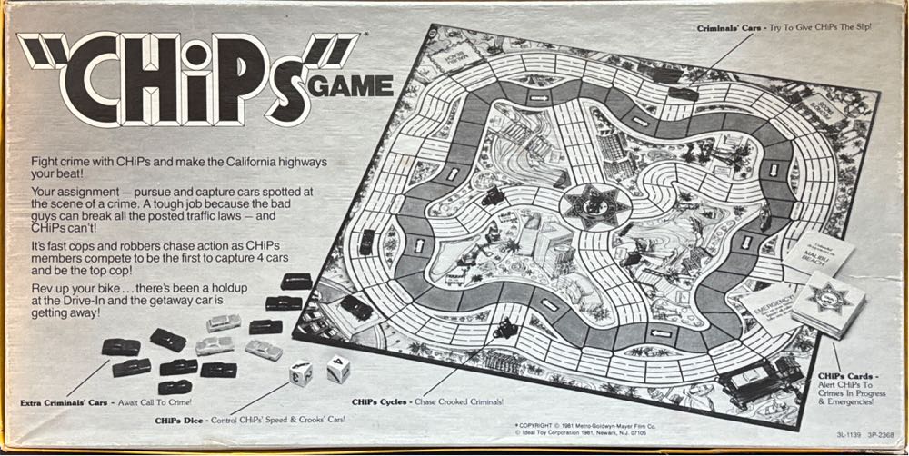 CHiPs  board game collectible - Main Image 2
