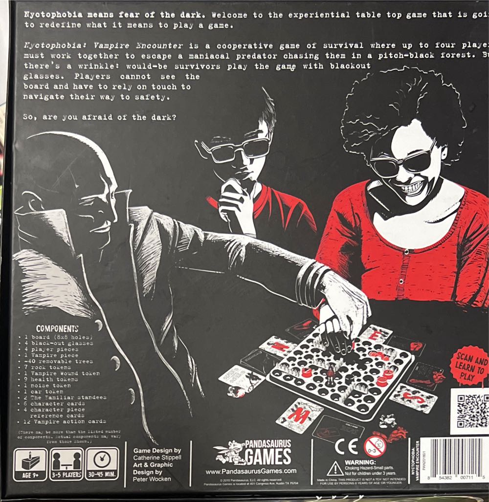 Necro Phobia Vampire Encounter  board game collectible - Main Image 2