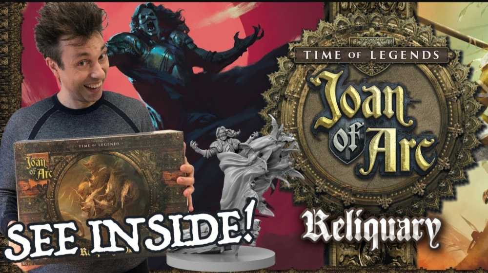 Time Of Legends Joan Of Arc: Reliquary Box  (1-4) board game collectible - Main Image 3