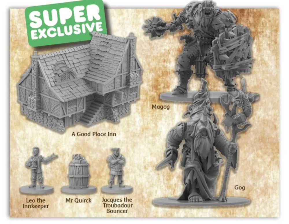 Time Of Legends Joan Of Arc: Super Exclusives  (2-4) board game collectible - Main Image 2