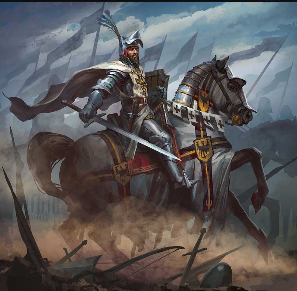 Time Of Legends Joan Of Arc: 1.5 - Teutonic Knights (Complete Pack Pledge)  (2-4) board game collectible - Main Image 4