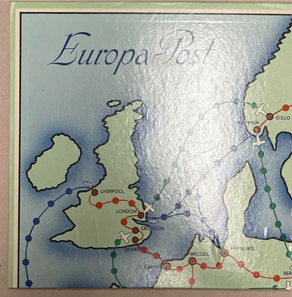 Europa-post  (2-4) board game collectible - Main Image 4