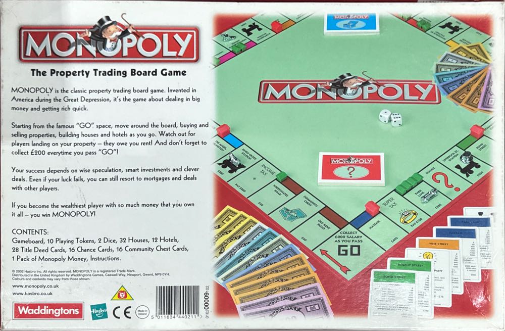 Monopoly  board game collectible [Barcode 5011634440211] - Main Image 2