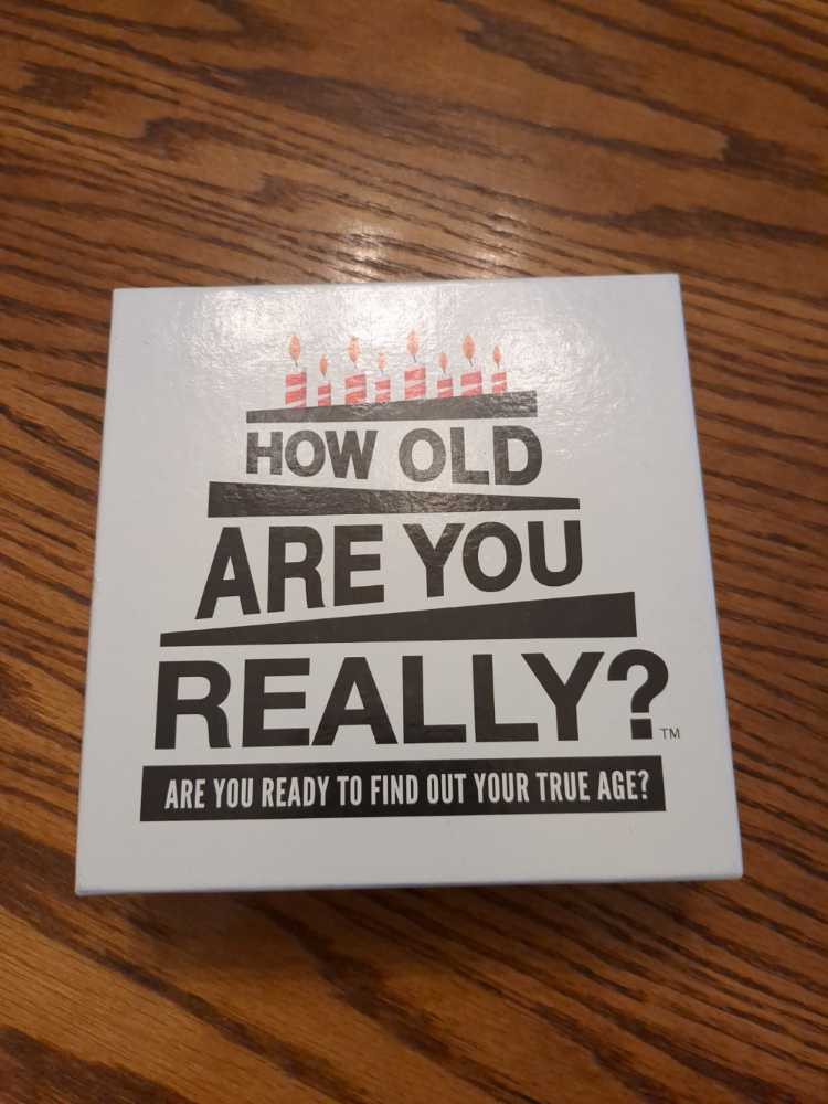  How Old Are You Really?  board game collectible [Barcode 819940021101] - Main Image 2