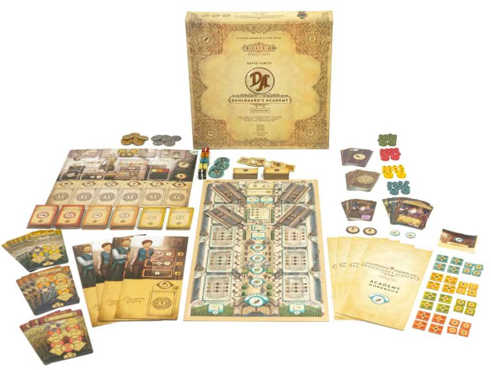Trickerion: Dahlgaard’s Academy  (1-4) board game collectible - Main Image 3