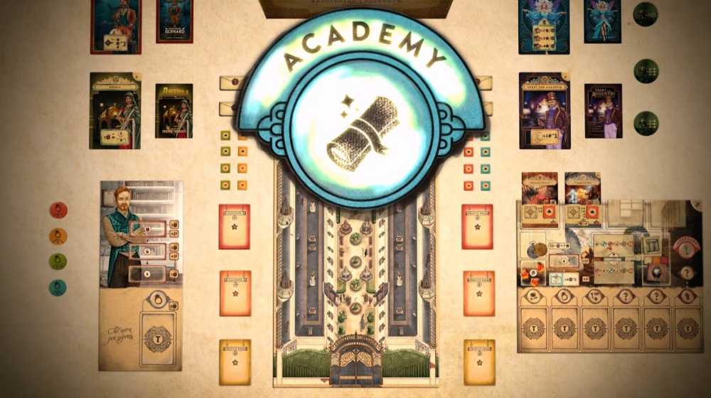 Trickerion: Dahlgaard’s Academy  (1-4) board game collectible - Main Image 4