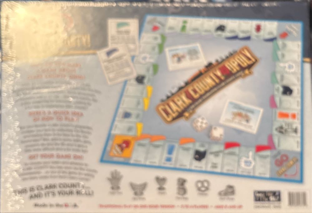 Monopoly: Clark County-opoly  board game collectible [Barcode 5011634440211] - Main Image 2