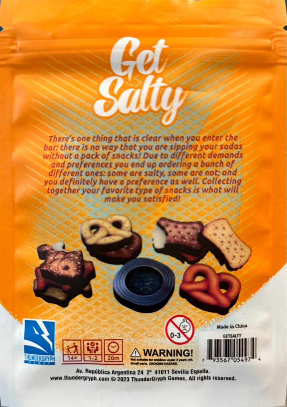 Get Salty  (1-2) board game collectible [Barcode 793567054974] - Main Image 2