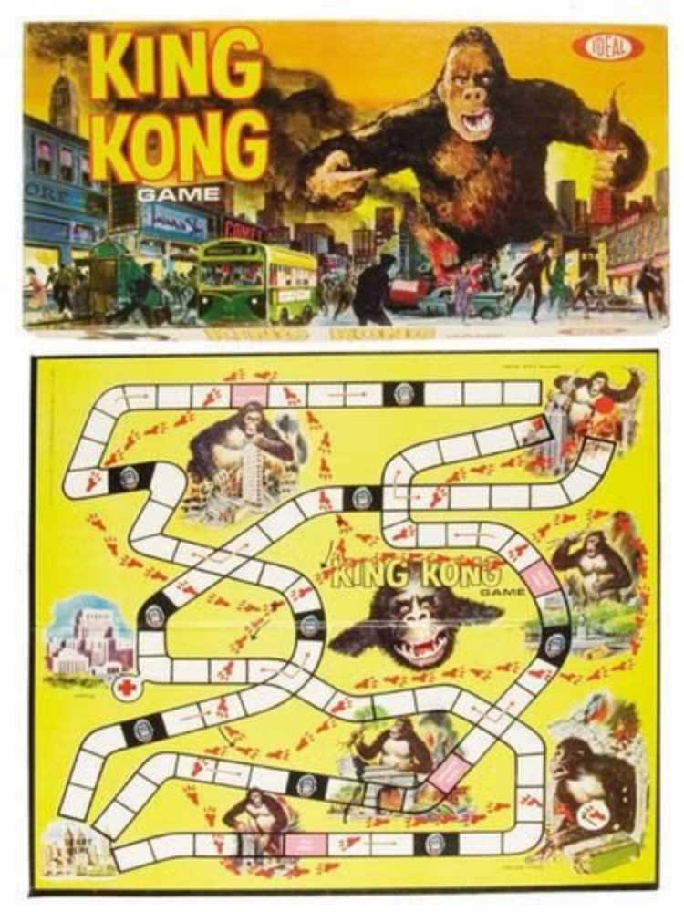 King Kong Game - 1963  board game collectible - Main Image 2