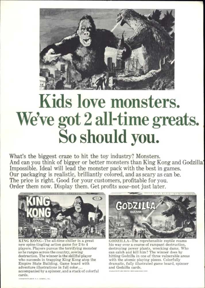 King Kong Game - 1963  board game collectible - Main Image 3