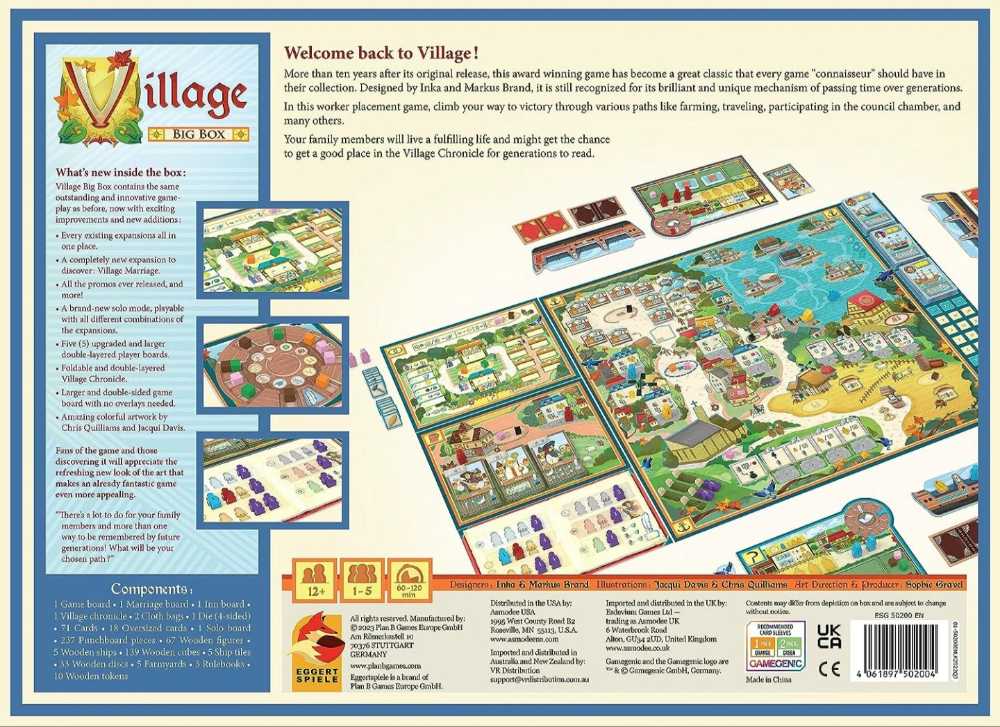 Village: Big Box  (1-5) board game collectible - Main Image 2