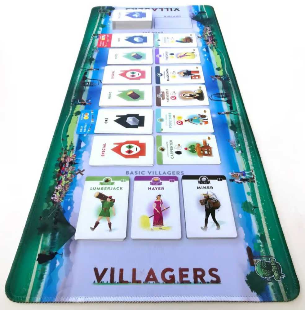 Villagers: Playmat & Promo Cards  (1-5) board game collectible - Main Image 2