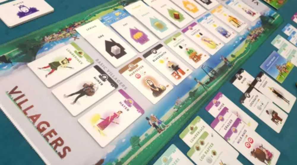 Villagers: Playmat & Promo Cards  (1-5) board game collectible - Main Image 4