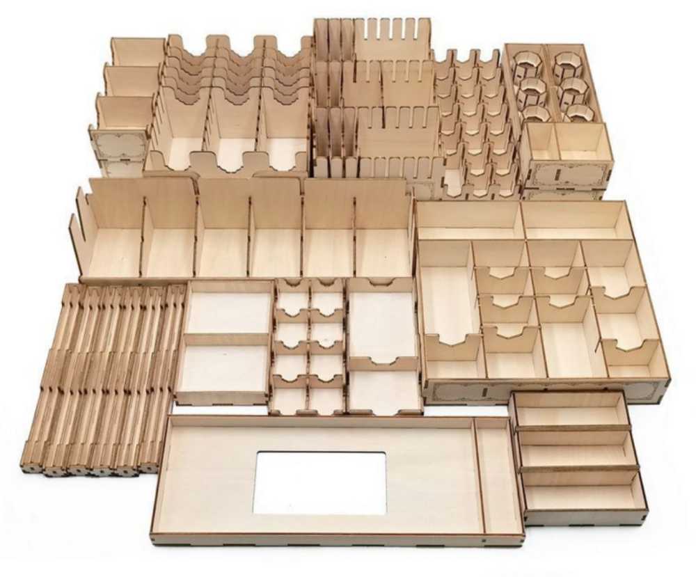 Western Legends: Big Box Wooden Insert  (2-6) board game collectible - Main Image 2