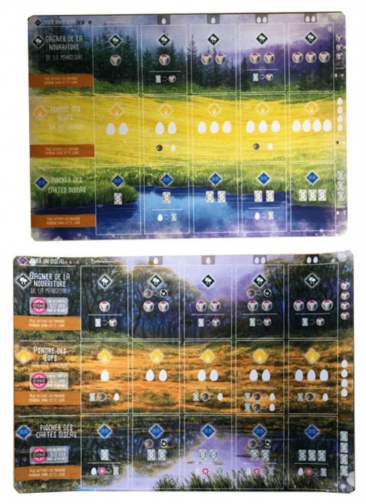 Wingspan: Double-SIded Player Mat  (1-5) board game collectible - Main Image 2