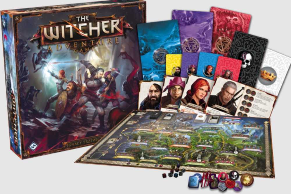 The Witcher: Adventure Game  (2-4) board game collectible - Main Image 3