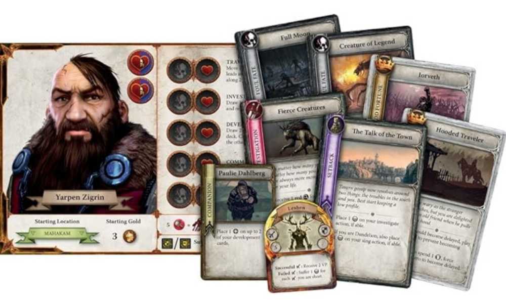 The Witcher: Adventure Game  (2-4) board game collectible - Main Image 4