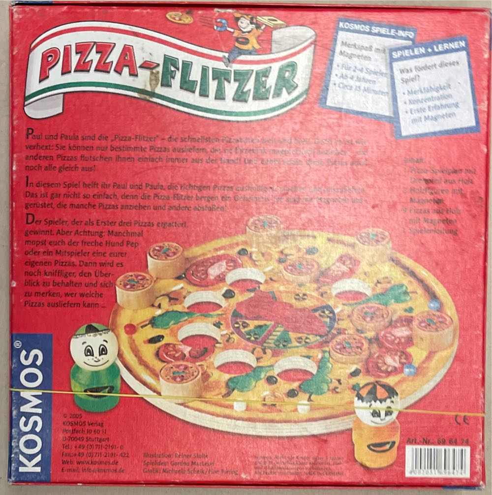 Pizza Flitzer  (2-4) board game collectible [Barcode 4002051696474] - Main Image 2