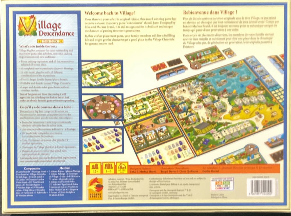 Village Big Box Vf  board game collectible [Barcode 4061897522002] - Main Image 2