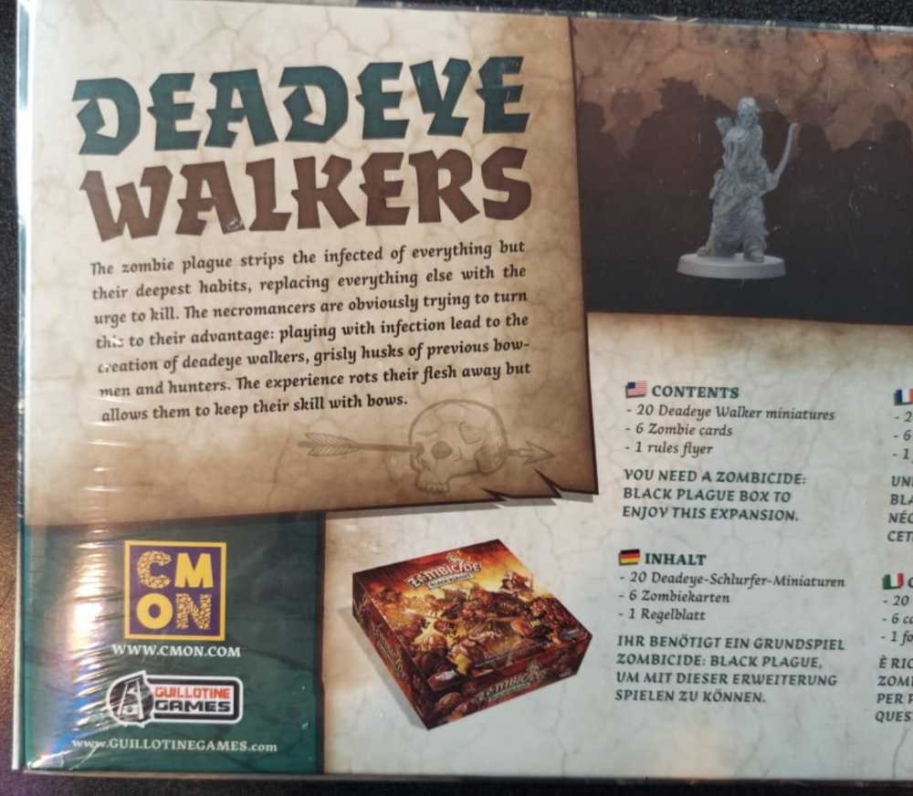 Deadeye Walkers  (1-6) board game collectible - Main Image 3