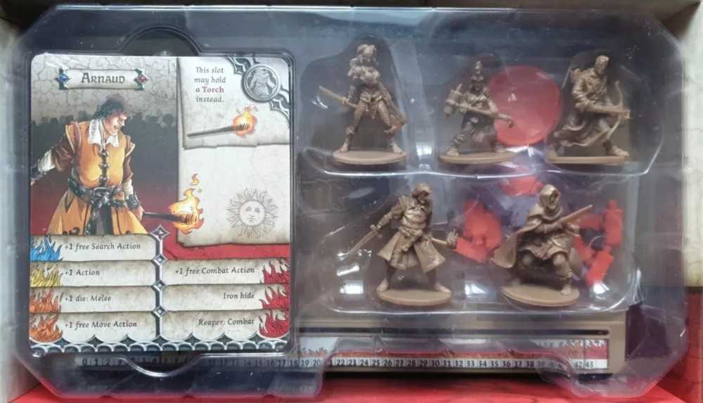 Zombicide: Black Plague - Hero Box 1  (1-6) board game collectible - Main Image 3