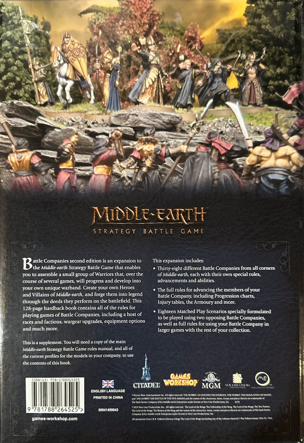 Middle-Earth Strategy Battle Game: Battle Companies  board game collectible [Barcode 9781788264525] - Main Image 2