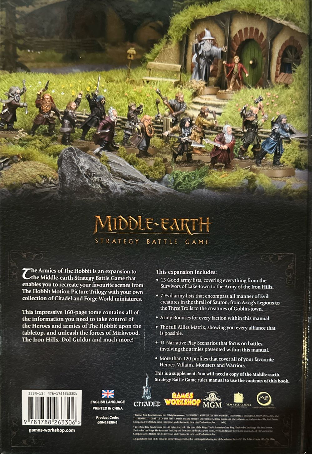 Middle-Earth Strategy Battle Game - Armies Of The Hobbit  board game collectible [Barcode 9781788263306] - Main Image 2